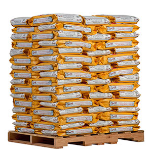 Bob's Red Mill bulk bags on a pallet